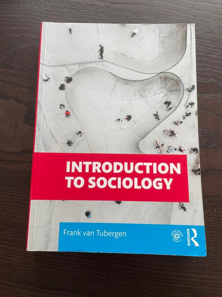 Introduction to Sociology - Frank van Tubergen, Ophalen of Verzenden, Gamma, Zo goed als nieuw, HBO