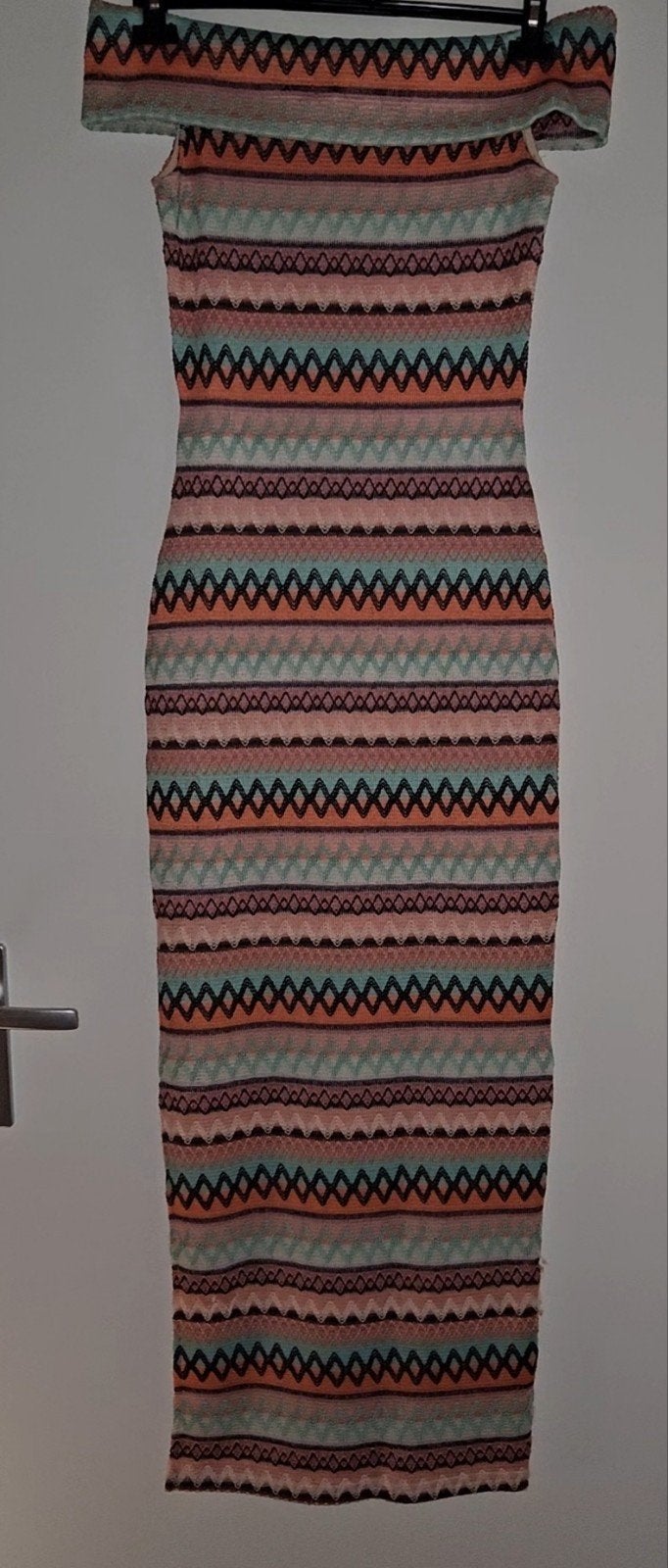 Mooie zig zag jurk  nieuw staat soy&co draagbaar van s t/m l, Kleding | Dames, Jurken, Ophalen, Zo goed als nieuw, Maat 38/40 (M)