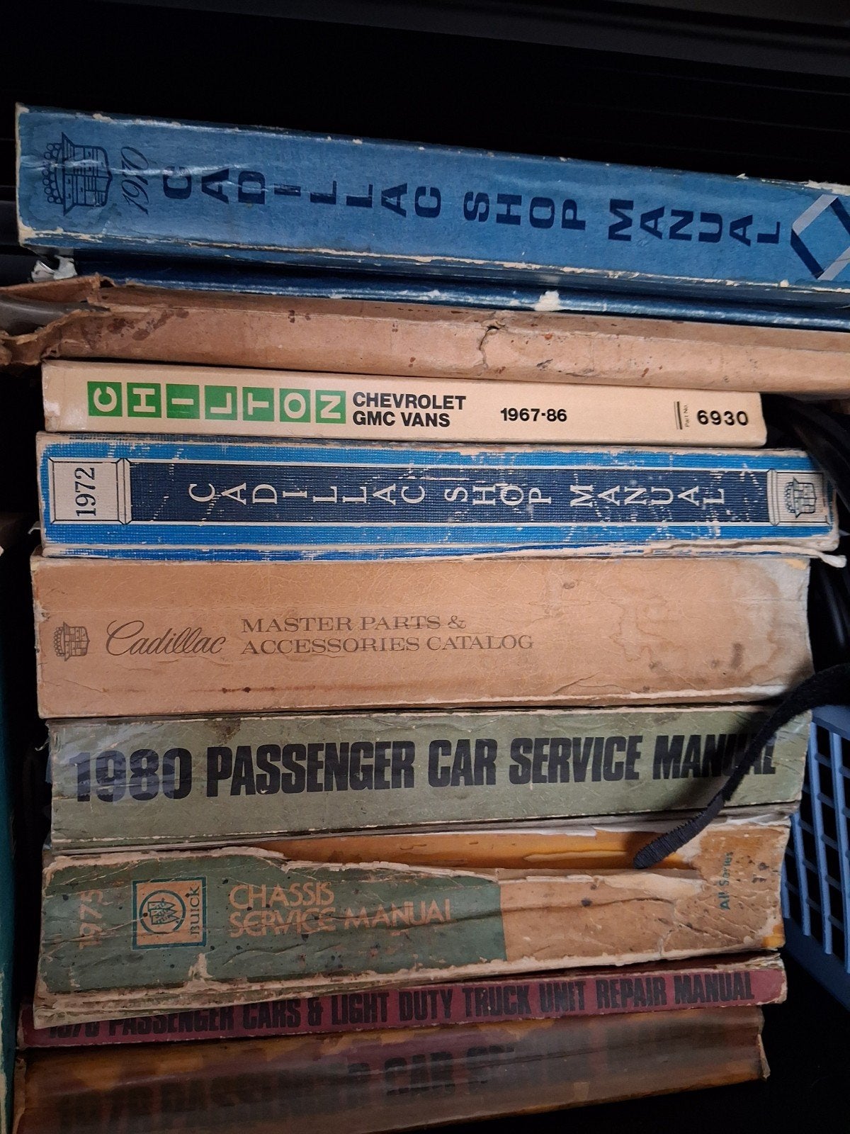 Amerikaanse autotecnische handboeken, Ophalen
