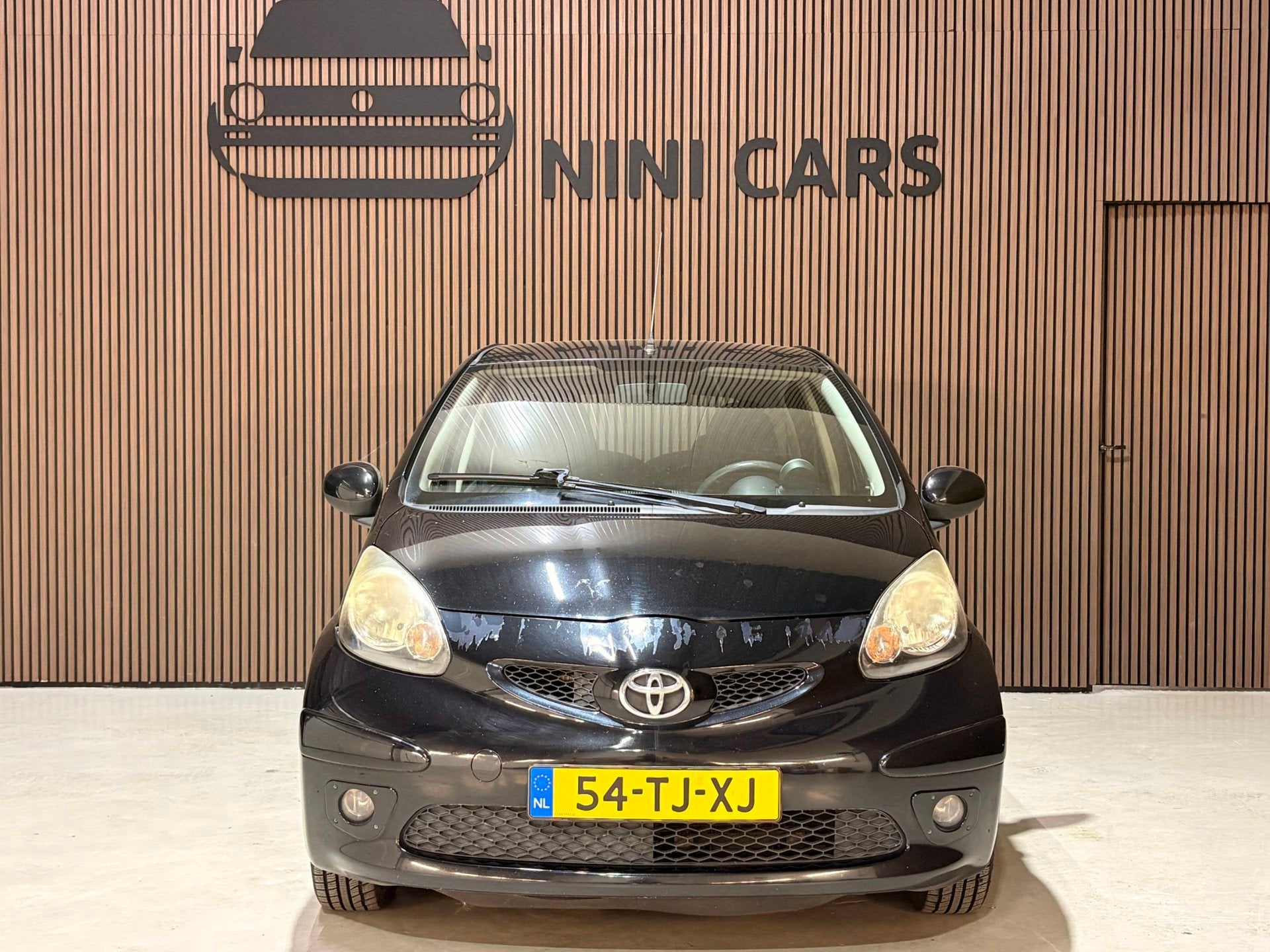Toyota Aygo 1.0-12V Sport NAP eletriche ramen, Voorwielaandrijving, Stof, Gebruikt, Zwart