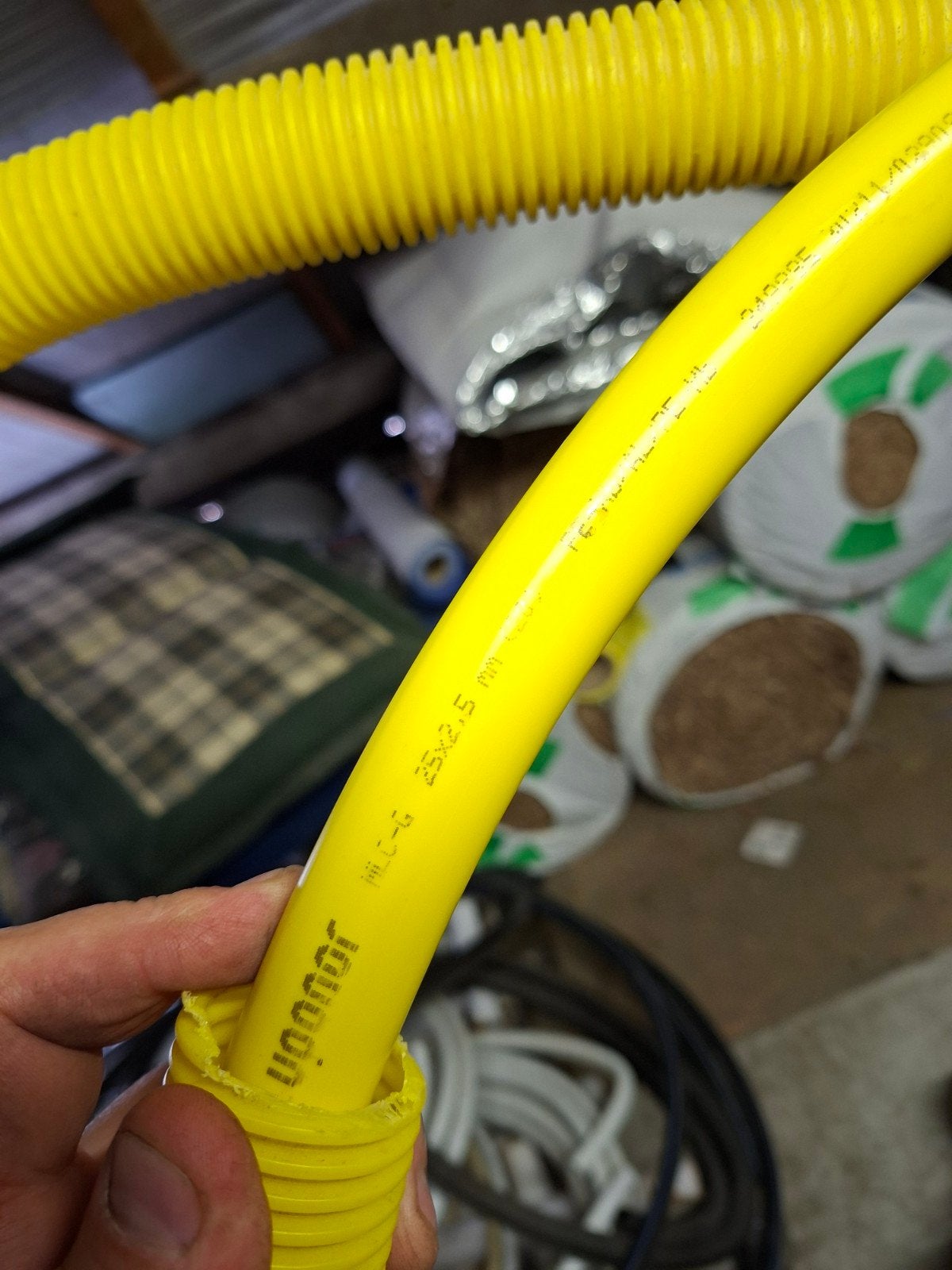 Upinor gasleiding 25x2.5 mm - circa 2 meter, Doe-het-zelf en Verbouw, Buizen en Afvoer, Ophalen, Zo goed als nieuw