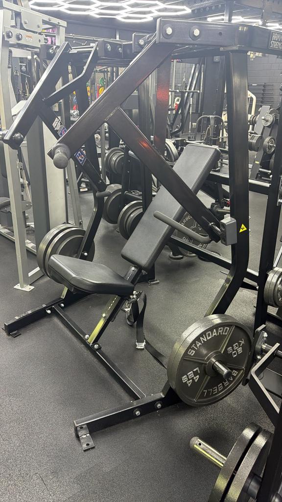 Hammer Strength Wide Grip Chest Press - Nieuwstaat, Sport en Fitness, Ophalen, Nieuw, Borst, Overige typen