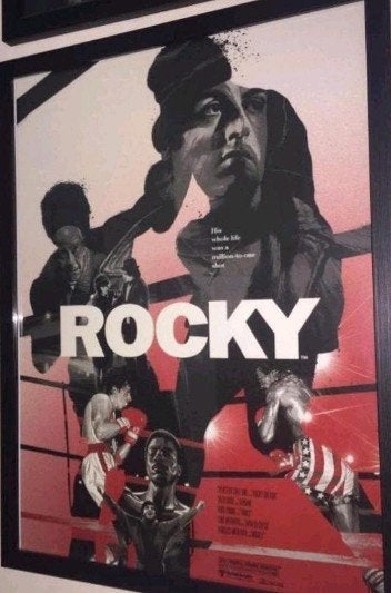 Rocky, Ophalen of Verzenden, Zo goed als nieuw, A1 t/m A3, Film en Tv