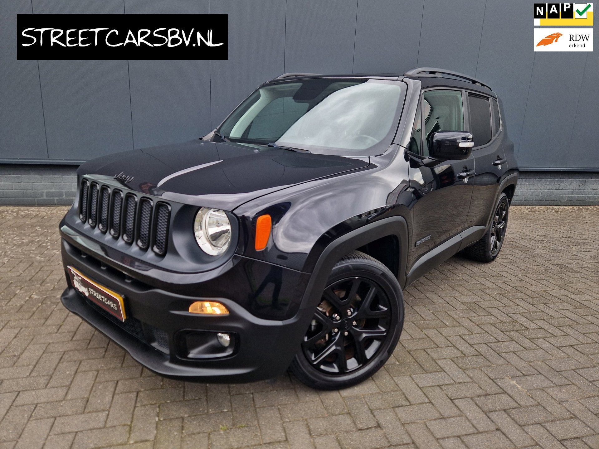 Jeep Renegade 1.6 E-Torq Night Eagle II, Auto's, Voorwielaandrijving, Stof, Gebruikt, 4 cilinders