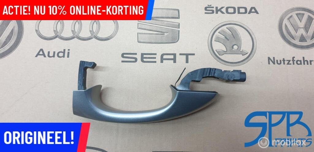 GOLF 7 LB7W KEYLESS Deurgreep Rechtsvoor PORTIERGREEP RECHTS, Volkswagen, Nieuw, Ophalen of Verzenden, Volkswagen