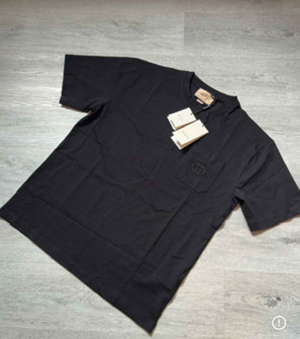 Gucci T-Shirt Zwart Maat L - Zonder labels, Ophalen of Verzenden, Nieuw, Maat 52/54 (L), Zwart