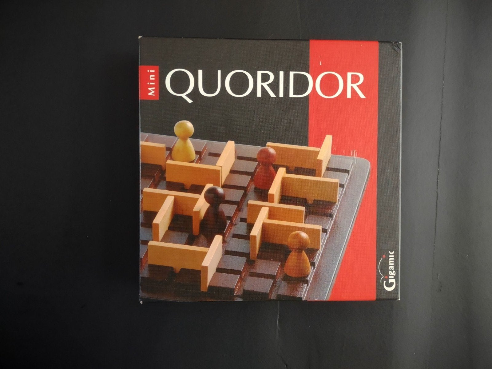 Quoridor mini - een spel van Gigamic, Hobby en Vrije tijd, Ophalen of Verzenden, Zo goed als nieuw, Gigamic, Een of twee spelers