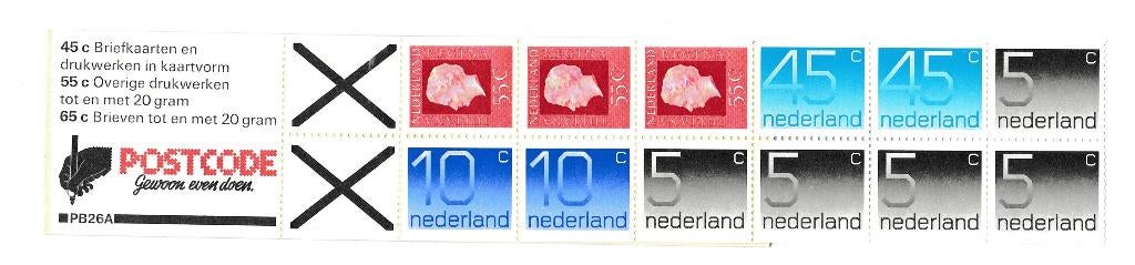 PB. 26 a, Postzegels en Munten, Ophalen of Verzenden, Postfris