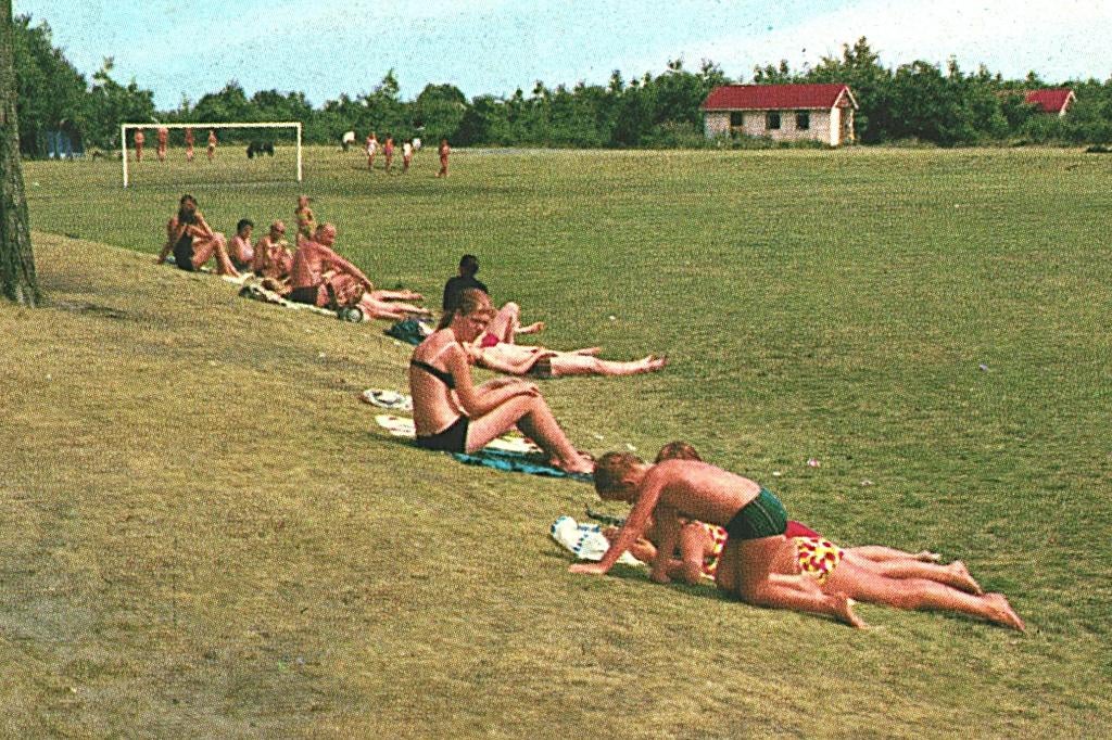 992175 Echten D 1969 Camping Westerbergen Gelopen met zegel, Ophalen of Verzenden, 1960 tot 1980, Gelopen, Drenthe
