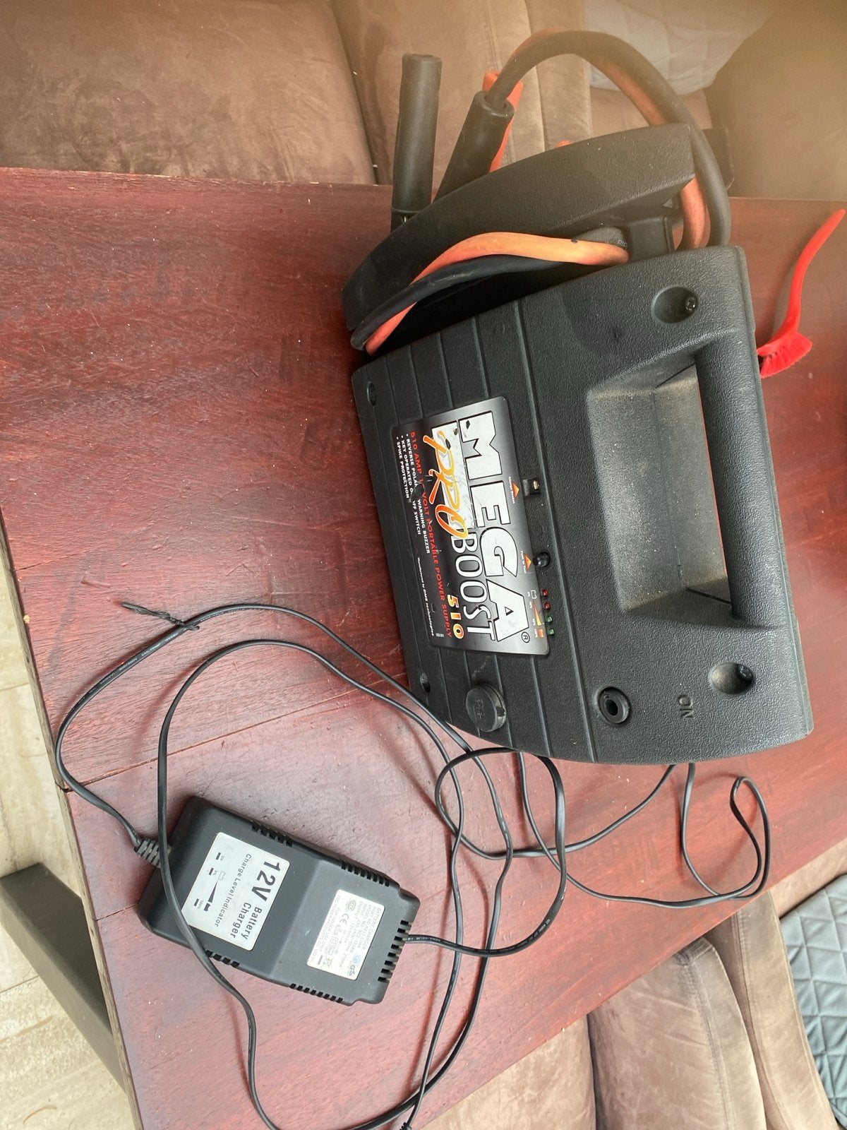 Mega Pro Boost 510 Draagbare Startbooster met Lader, Ophalen of Verzenden, Gebruikt