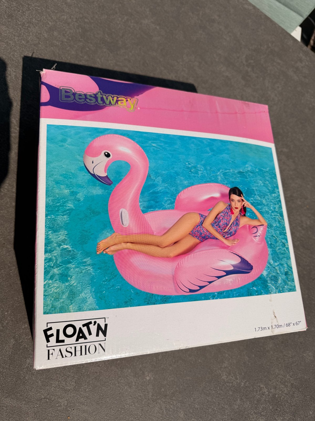 Bestway Opblaas Flamingo -NIEUW in doos, Overige typen, Nieuw, Ophalen of Verzenden, 200 tot 400 cm