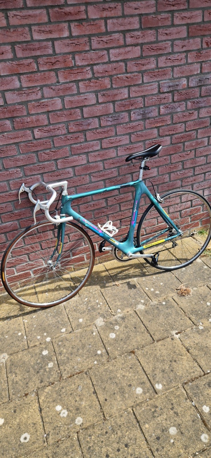 Rossin racefiets met Campagnolo en Cinelli onderdelen, Overige merken, 28 inch, Gebruikt, Carbon