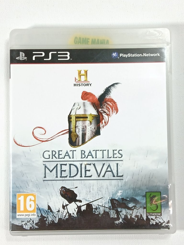 History Great Battles Medieval - PlayStation 3 - PS3 - PAL, Spelcomputers en Games, Games | Sony PlayStation 3, Sony Interactive Entertainment Network Europe Limited