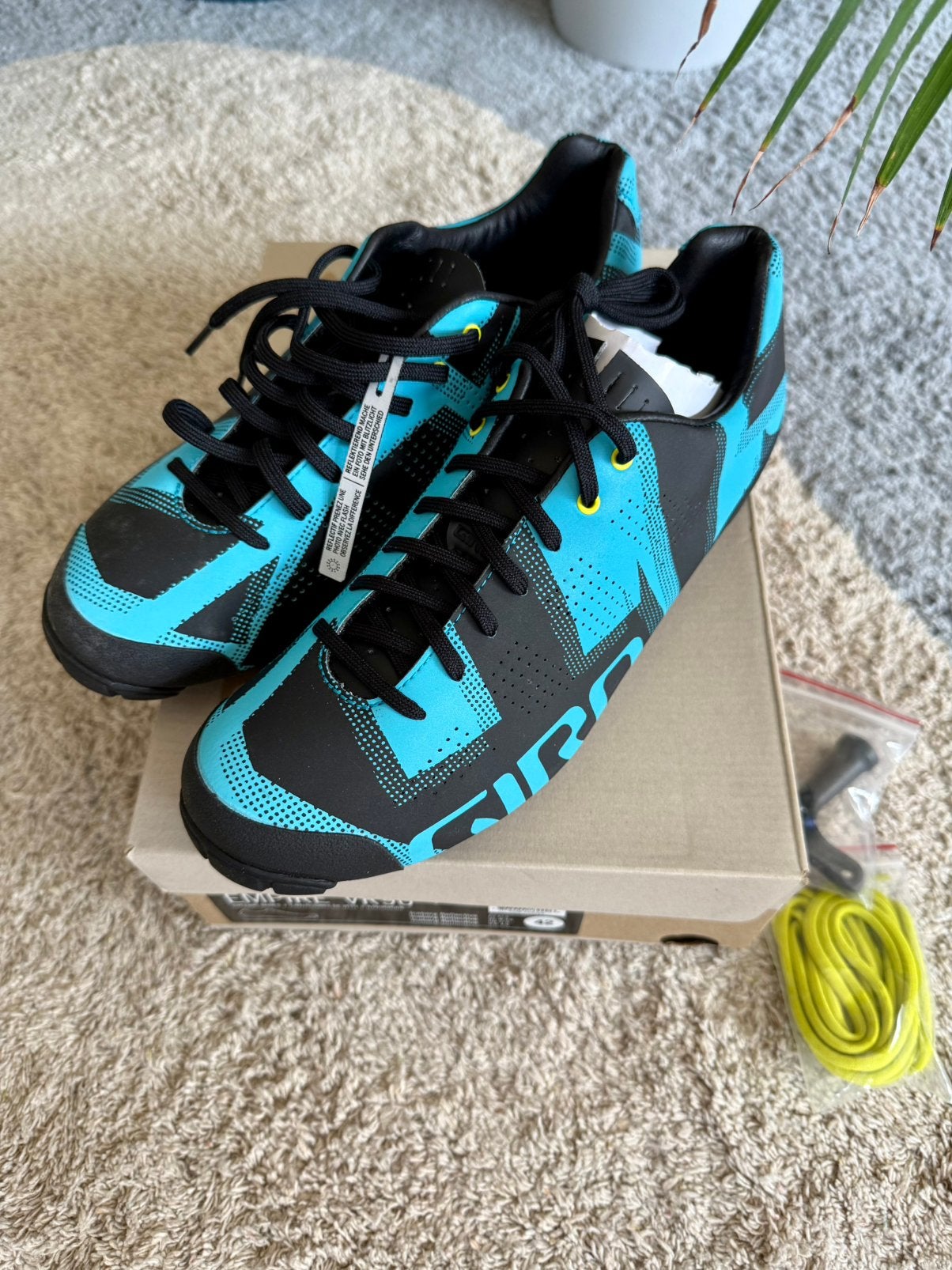 Giro Empire VR90 iceberg reflective 42 mtb gravel race shoen, Ophalen of Verzenden, Nieuw