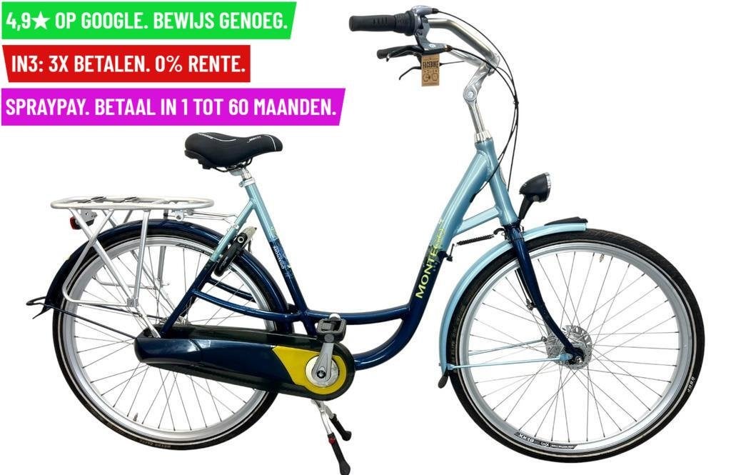Damesfiets Montego 28"/56cm/7ver - Garantie/Levering, Fietsen en Brommers, 9713 Bv Groningen, Gebruikt, 56 cm of meer, Facebikenl@gmail.com