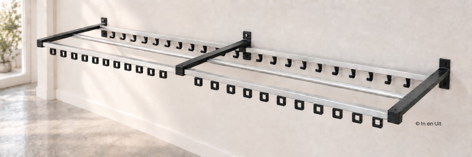 Wand kapstok wand garderobe rek van Esch, Huis en Inrichting, Volgt, Volgt, Metaal, Ophalen