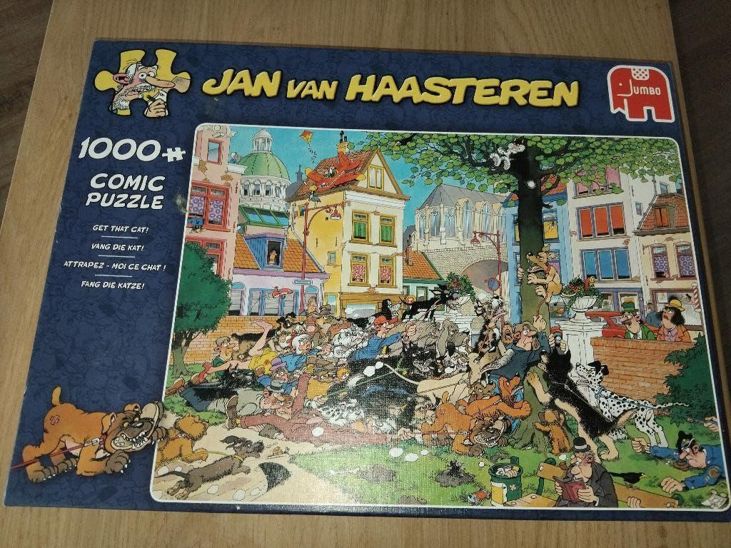 Jan van haasteren puzzel, Hobby en Vrije tijd, Ophalen, 500 t/m 1500 stukjes, Zo goed als nieuw, Legpuzzel