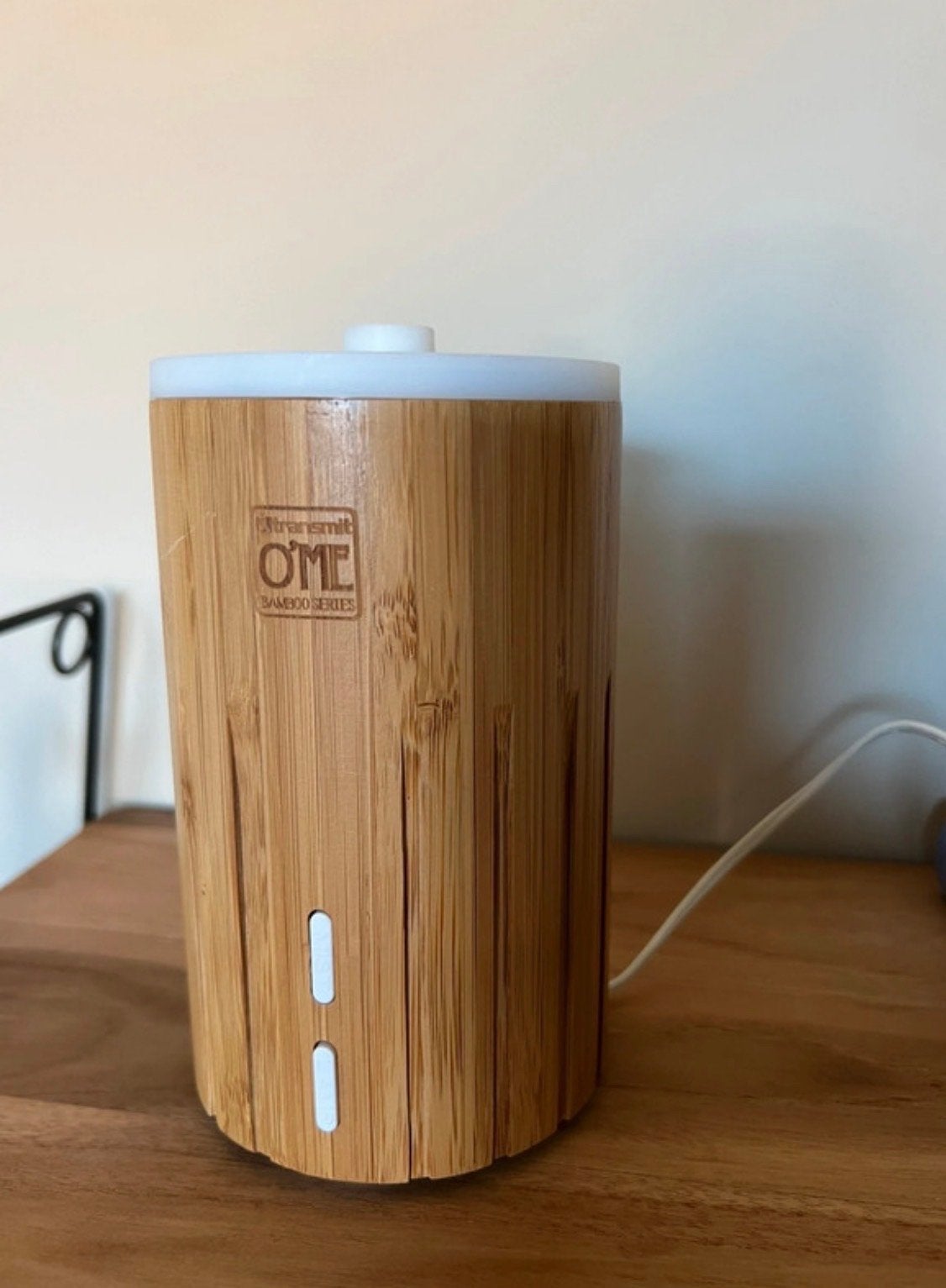 O'ME Bamboe Aroma Diffuser - Sfeervolle Geurverspreider, Hout, Nieuw, Ophalen of Verzenden, Scandinavisch