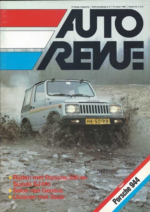 Autorevue 6 1982 : Suzuki SJ410 - Porsche 944 / 356 cabrio, Ophalen of Verzenden, Gelezen, Algemeen