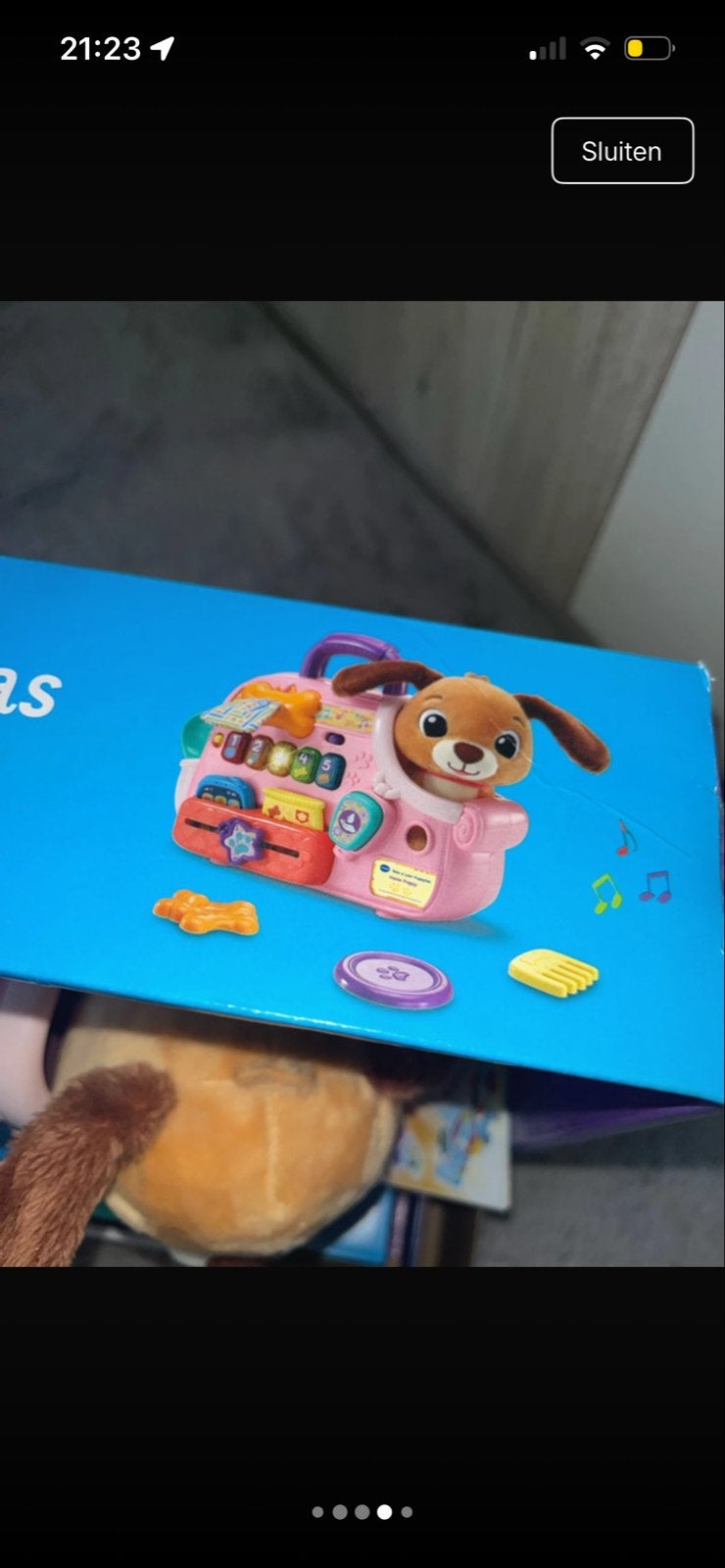VTech Reis & Leer Puppytas - Muzikaal en Educatief Speelgoed, Ophalen, Nieuw, 6 maanden tot 2 jaar