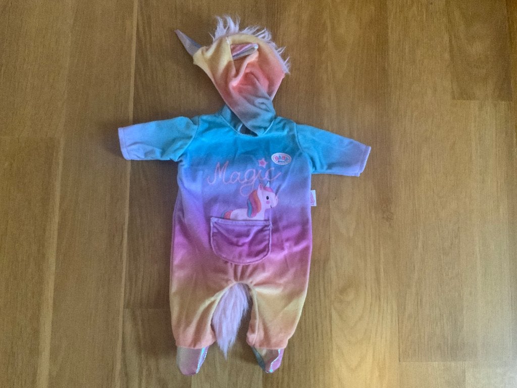 Babyborn kleding; unicorn pakje, Ophalen, Zo goed als nieuw, Overige typen