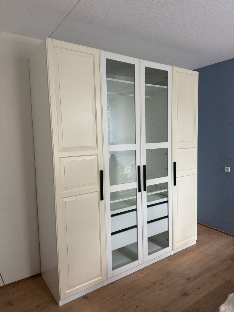 IKEA PAX Kledingkast 200x58x236cm - Bezorgen & Montage Optie, Met deur(en), Gebruikt, 200 cm of meer, 200 cm of meer