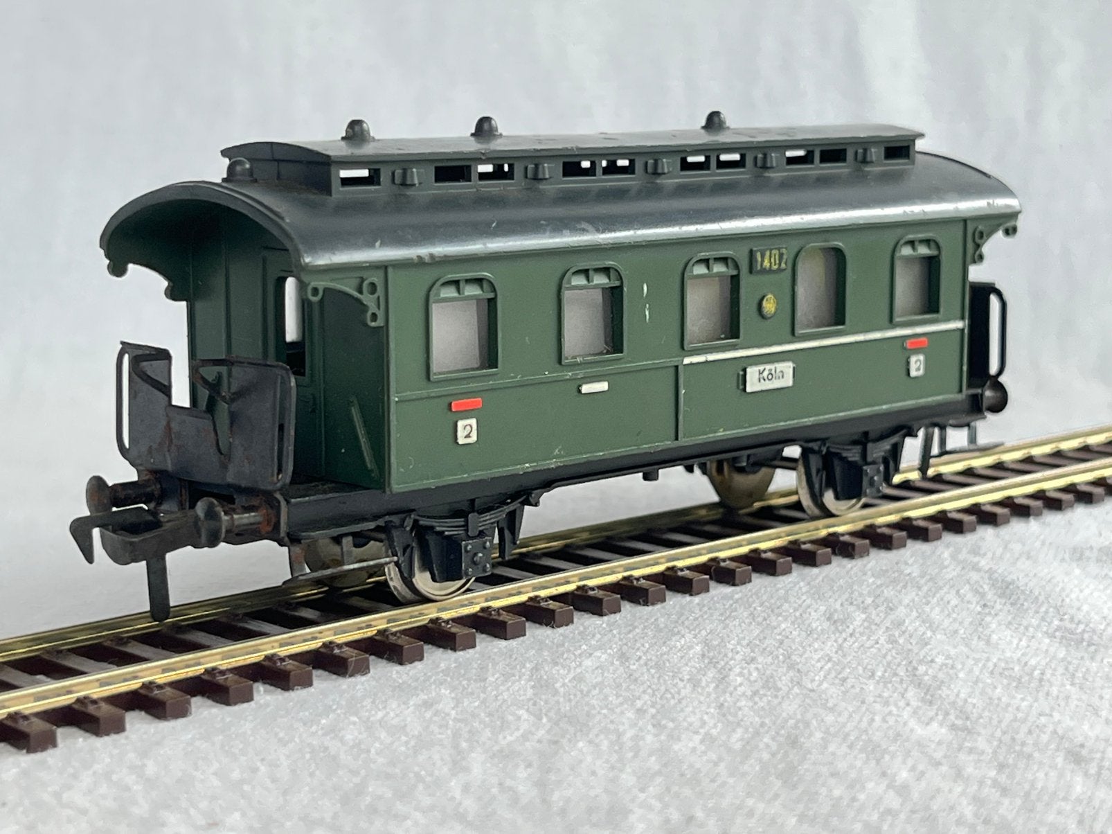 Fleischmann 1402 DR rijtuig 2e klas “Koln” H0, Gebruikt, Gelijkstroom, Fleischmann, Wagon