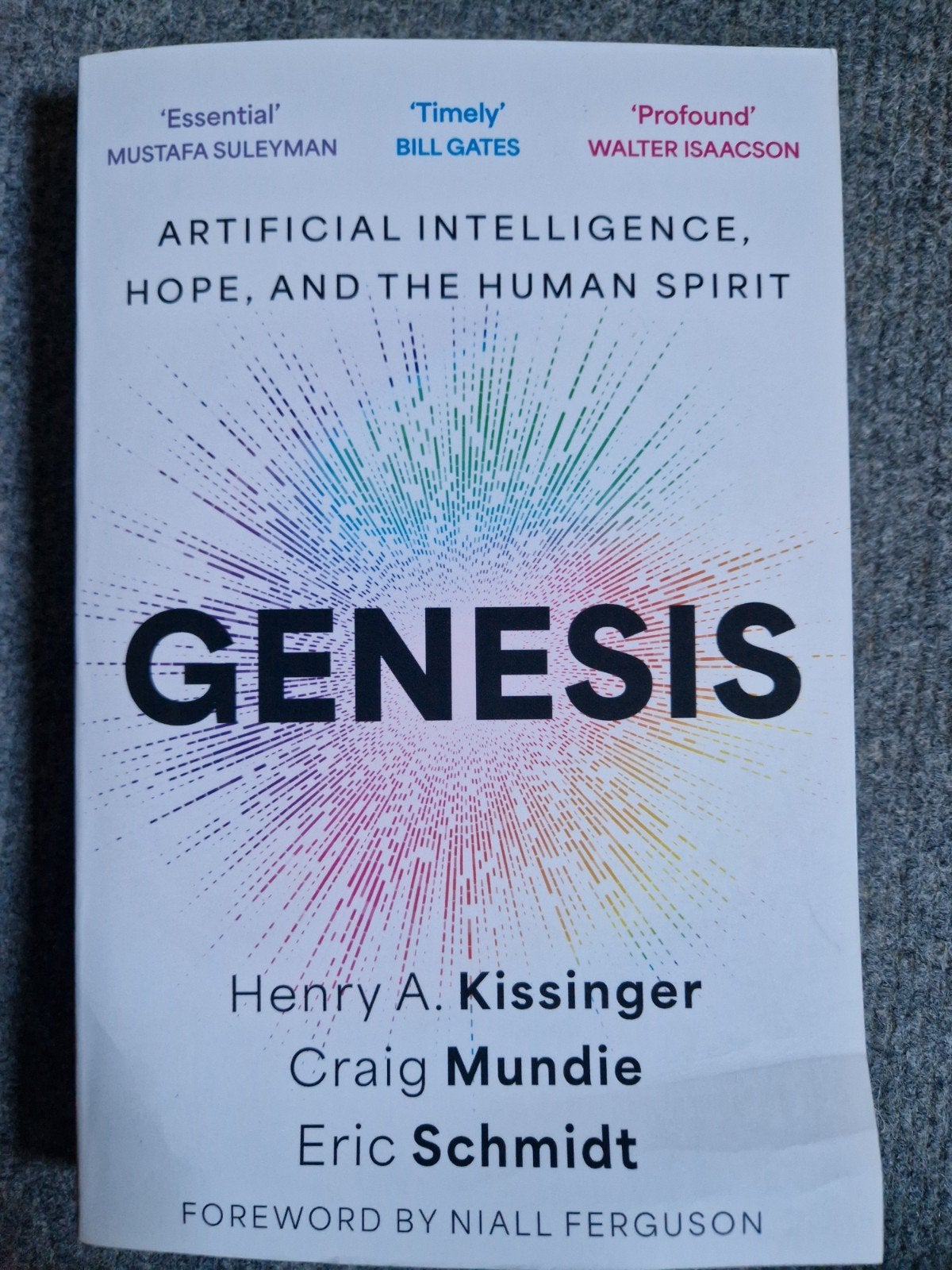 Genesis - H. Kissinger, Boeken, Verzenden, Zo goed als nieuw