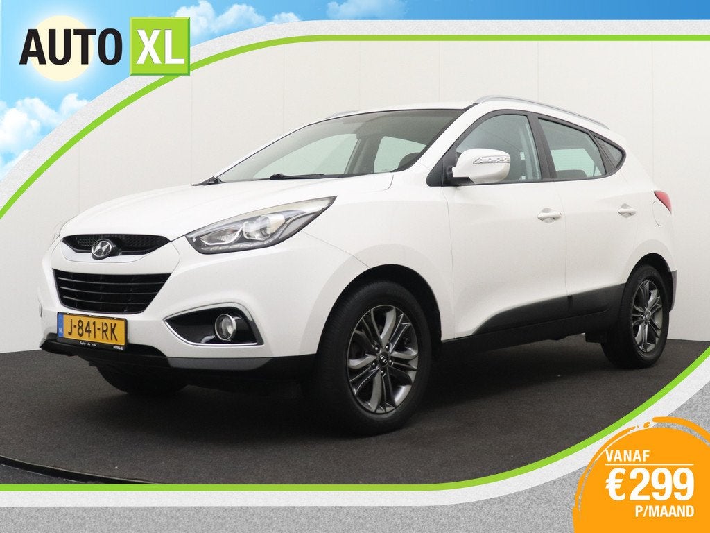 Hyundai ix35 1.6 GDI 135 PK i-Vision ParkAssist Stoelverwarm, Voorwielaandrijving, Euro 5, 4 cilinders, Wit