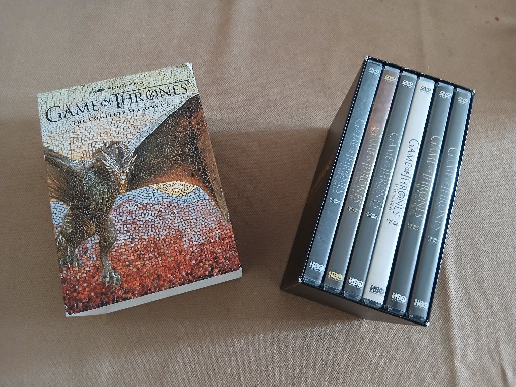 Game of Thrones DVD seizoenen 1-6, Ophalen of Verzenden, Zo goed als nieuw