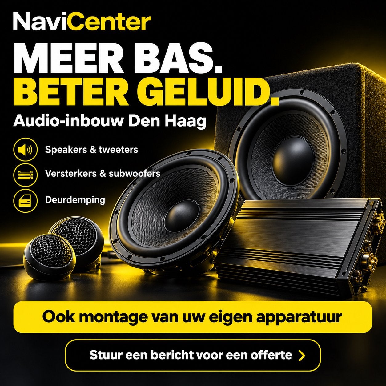 Inbouwservice Den Haag | CarPlay, autoradio, camera & audio, Center, Nieuw, Navicenter, Ophalen of Verzenden