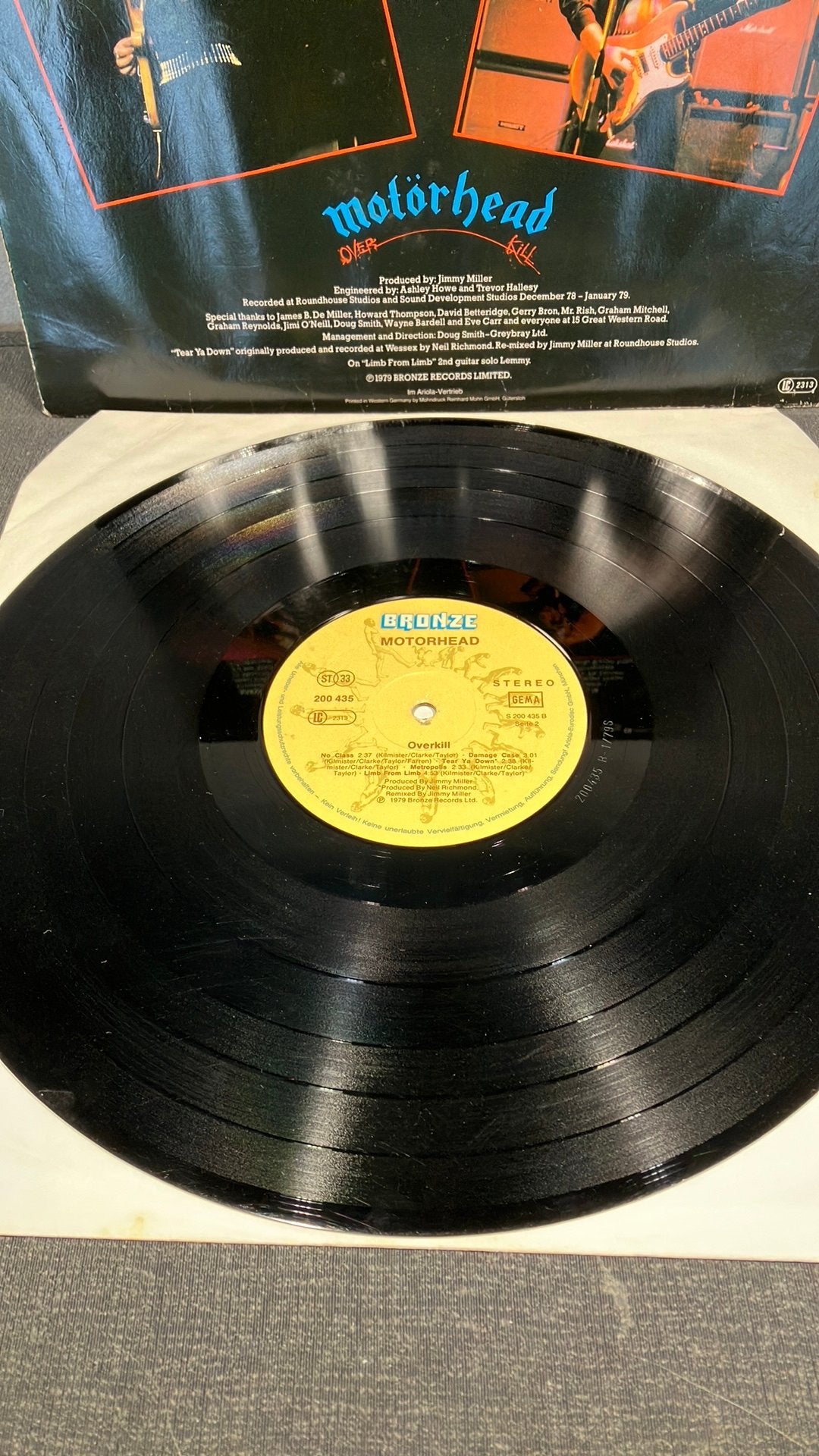 Motörhead. — Overkill, LP, Gebruikt, Ophalen of Verzenden, Hardrock