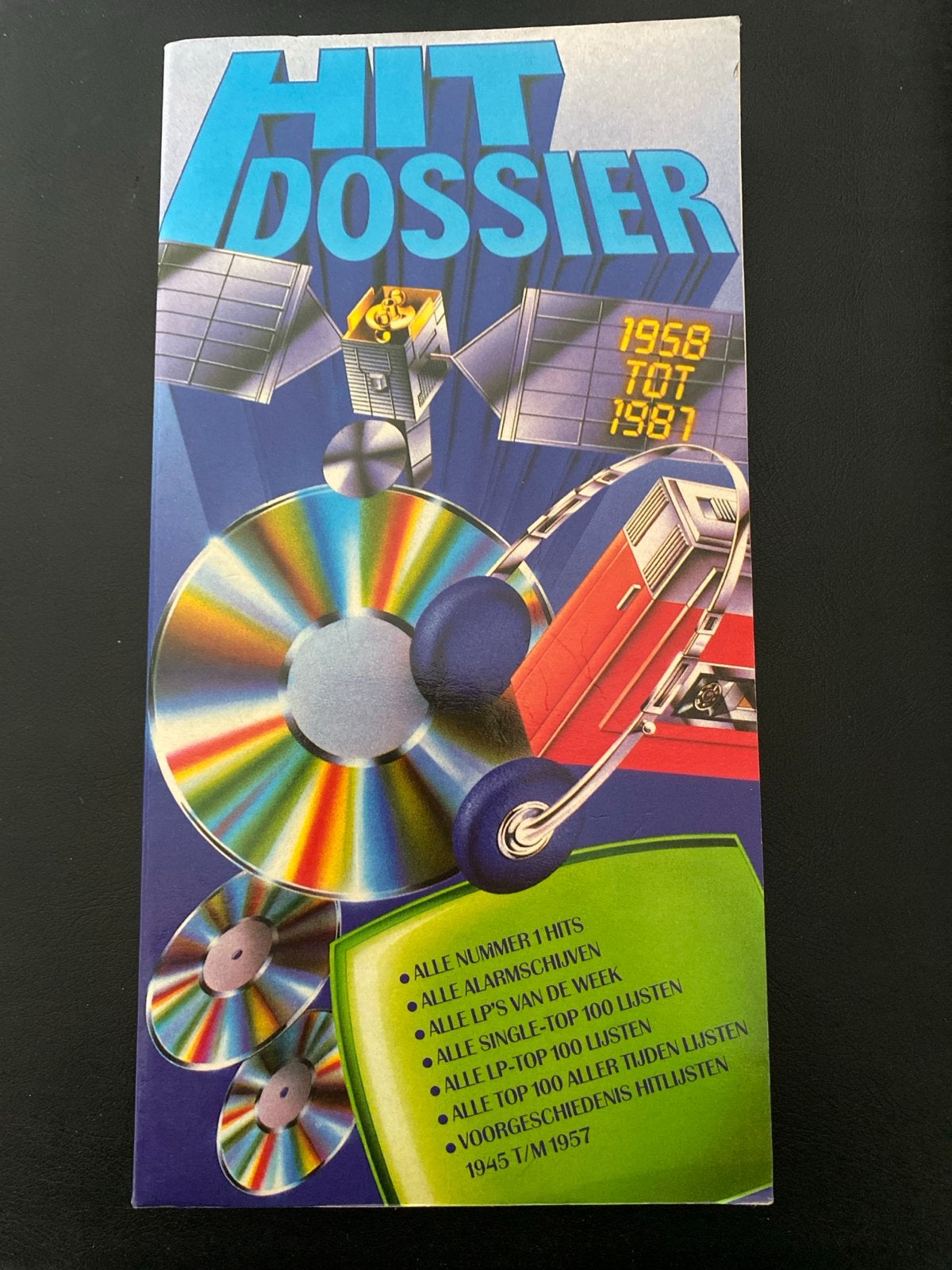 Hit Dossier 1958-1987 - Muziek naslagwerk, Boeken, Muziek, Ophalen of Verzenden, Gelezen, Algemeen