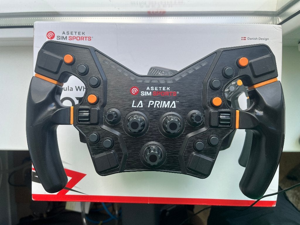Asetek La Prima formula wheel, Ophalen of Verzenden, Zo goed als nieuw, Asetek