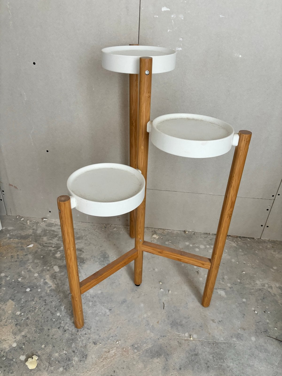 Satsumus plantenstandaard IKEA, Ophalen, Hout, Gebruikt, Meerkleurig