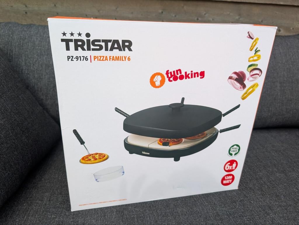 Tristar Pizza Family 6 PZ-9176, Ophalen of Verzenden