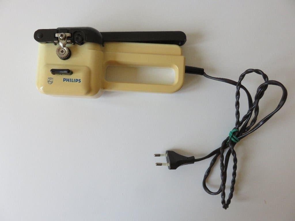 Philips elektrische blikopener HR2471, Overige typen, Ophalen of Verzenden, Zo goed als nieuw, Overige merken