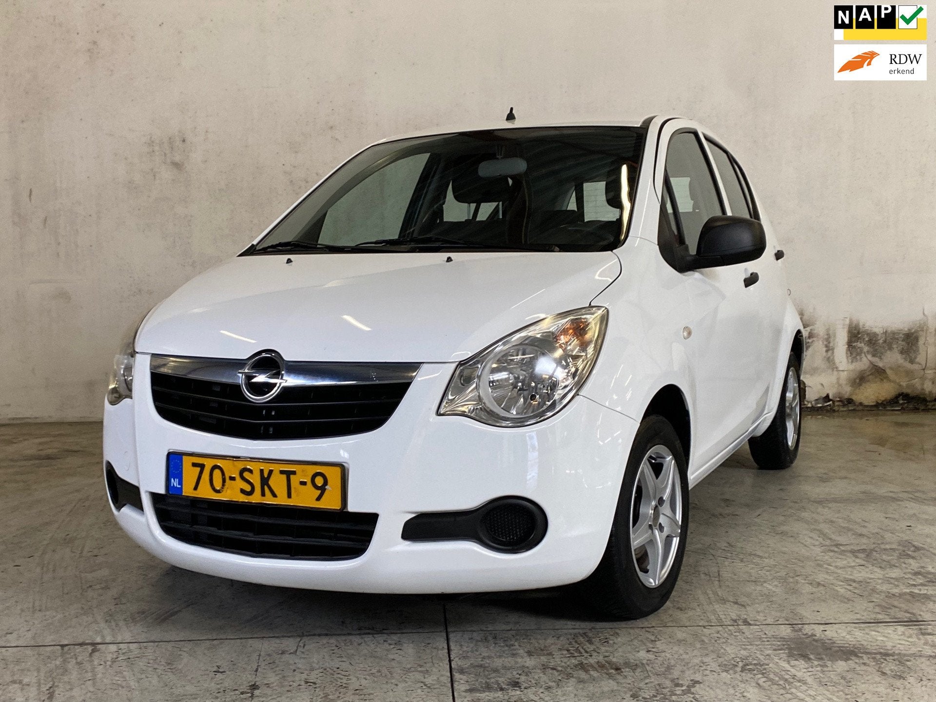 Opel Agila 1.0 Selection |, Auto's, Euro 5, Gebruikt, Origineel Nederlands, Bedrijf