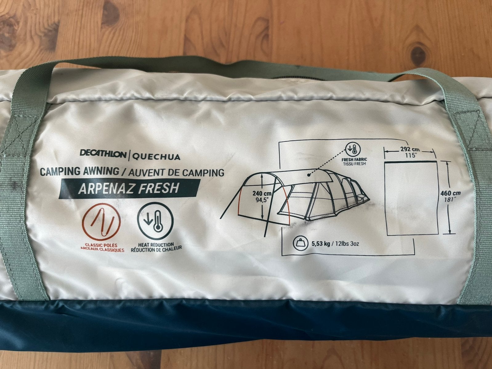 Arpenaz fresh luidel, Ophalen, Gebruikt