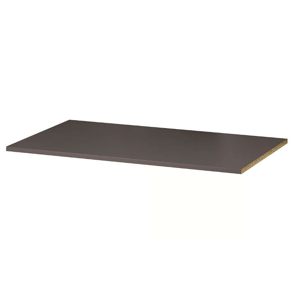 IKEA KOMPLEMENT Plank, donkergrijs, 100x58 cm, Huis en Inrichting, Ophalen, 50 tot 100 cm, Zo goed als nieuw, Minder dan 100 cm