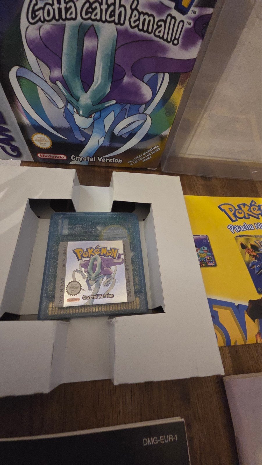 Pokemon Crystal (Compleet) - GBC, Nintendo, 1 speler, Zo goed als nieuw, Role Playing Game (Rpg)