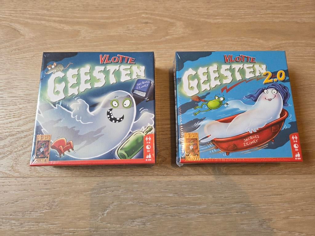 Vlotte Geesten & Vlotte Geesten 2.0 - Nieuw Geseald, Vijf spelers of meer, Ophalen of Verzenden, Nieuw, 999 Games