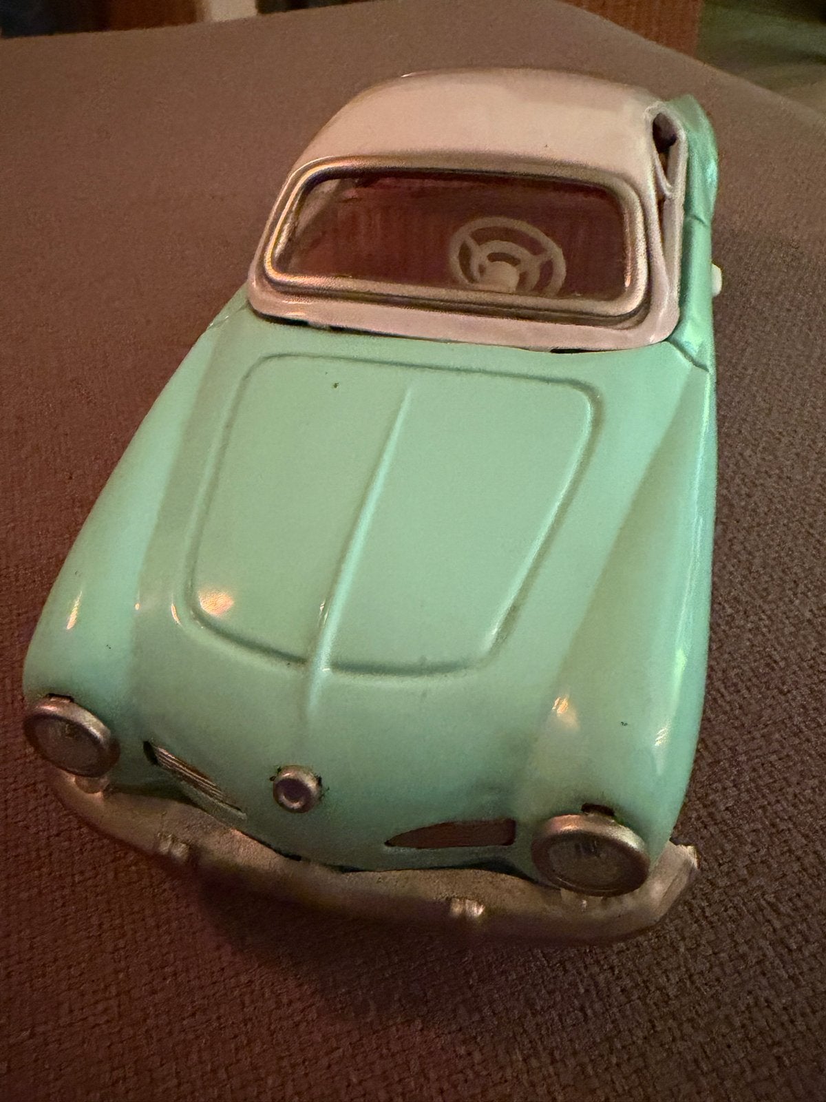 Vintage Blikken VW Karmann Ghia (MF-743) - Smetteloze Staat!, Ophalen of Verzenden, Zo goed als nieuw