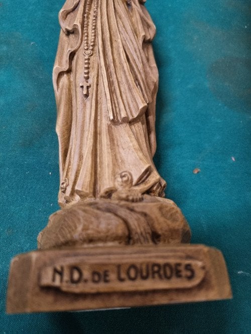 beeld madonna de lourdes steen zwaar, Ophalen of Verzenden