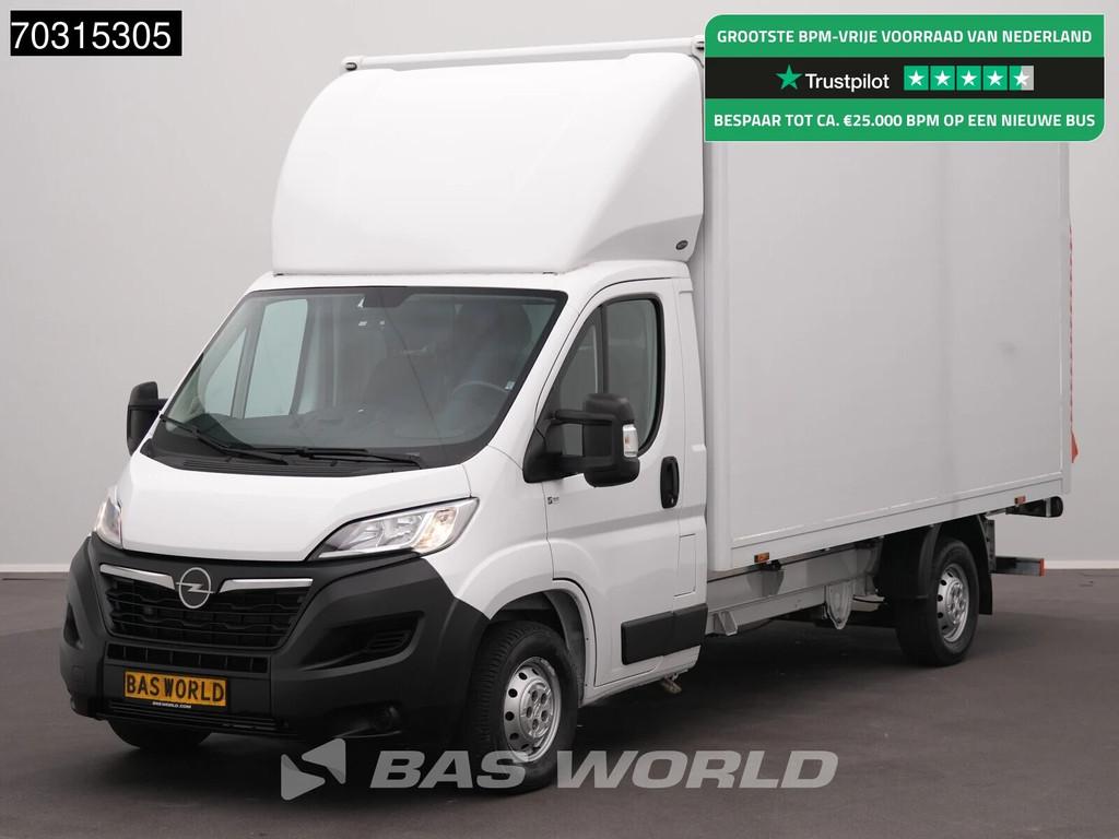 Opel Movano 140PK D'Hollandia Laadklep Bakwagen Airco Cruise, Stof, Gebruikt, Euro 6, 4 cilinders