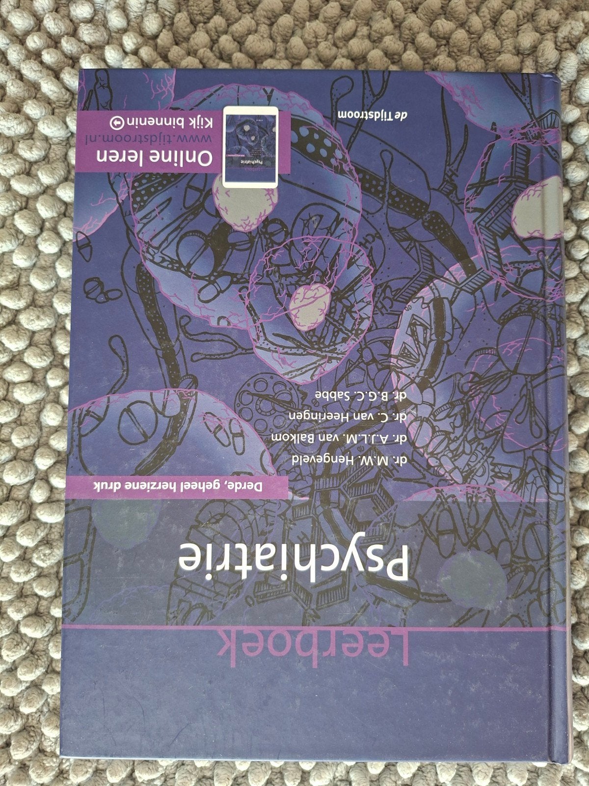 Leerboek Psychiatrie, Hengeveld, Van Balkon, Van Heeringen, Sabbe, Zo goed als nieuw, Beta, HBO
