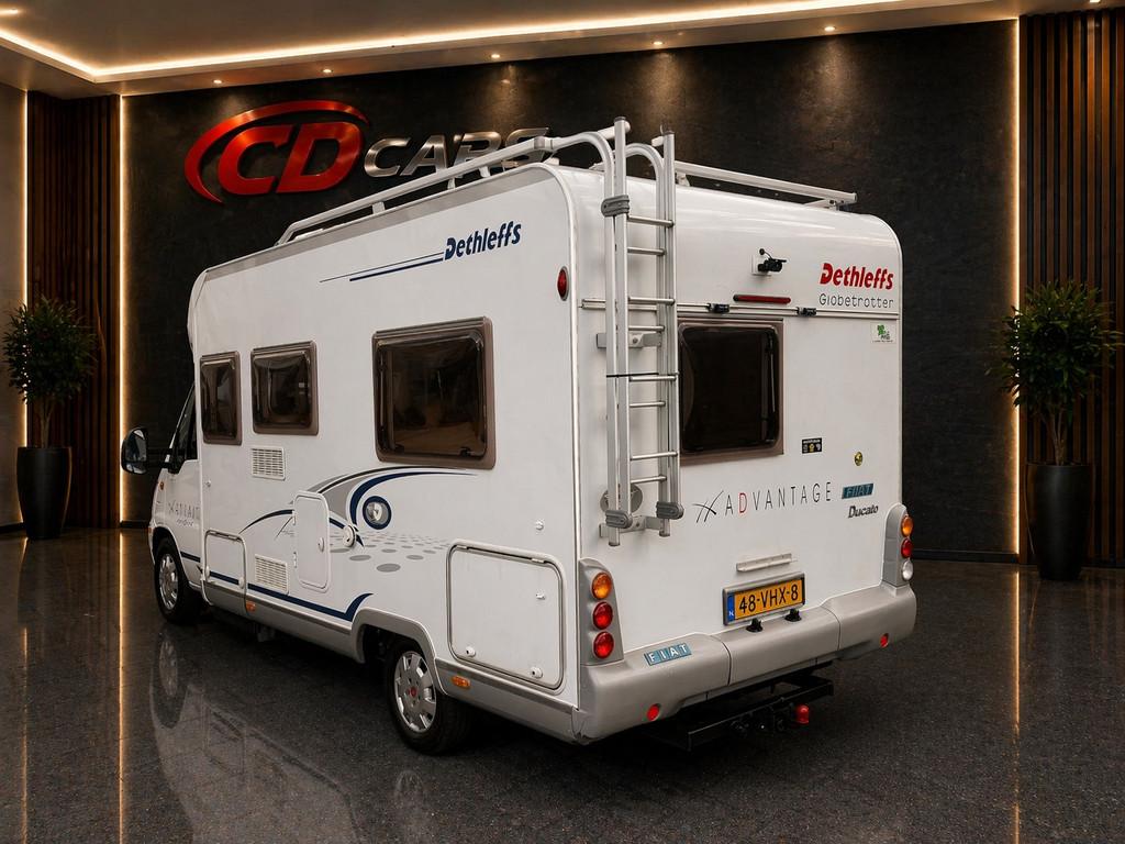 Fiat ADVANTAGE Dethleffs Globettrotter Vast bed, Keuken, Cam, Caravans en Kamperen, Campers, Info@cd-cars.nl, C.D. Cars, Luifel