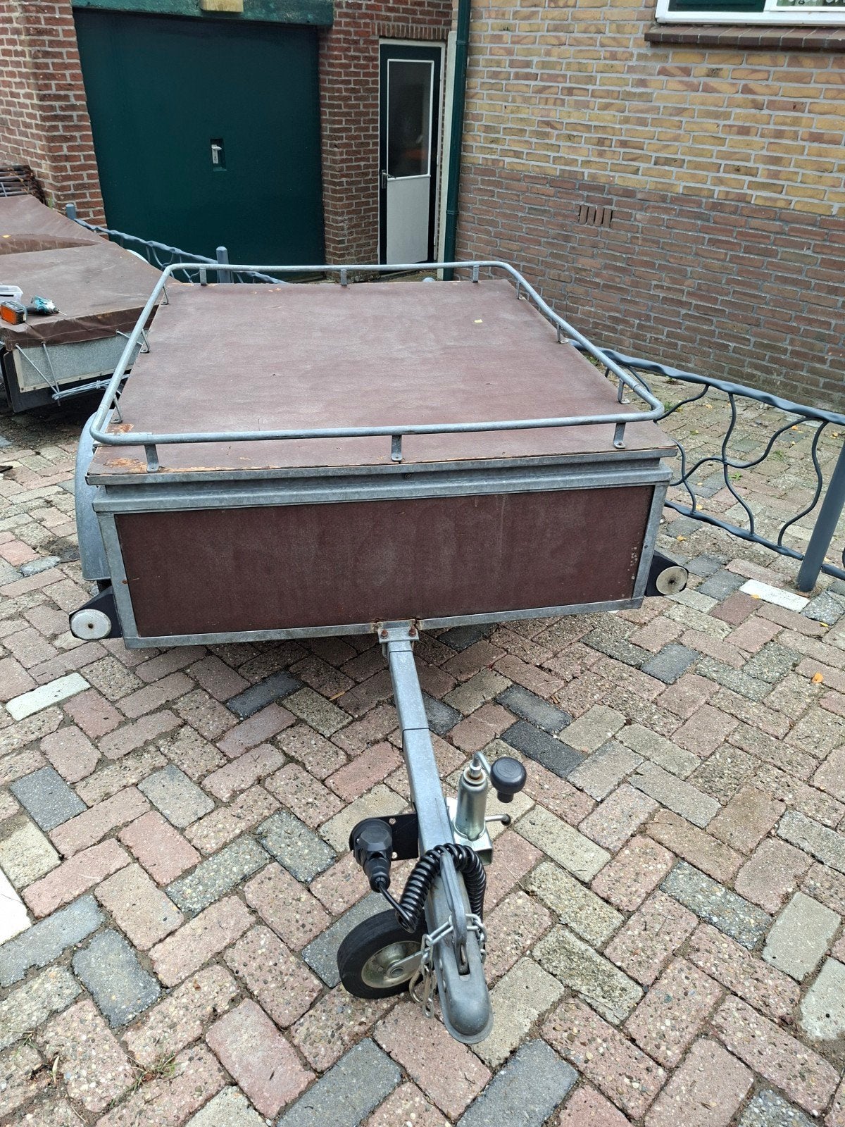 aanhanger,  bagage aanhanger., Ophalen, Gebruikt