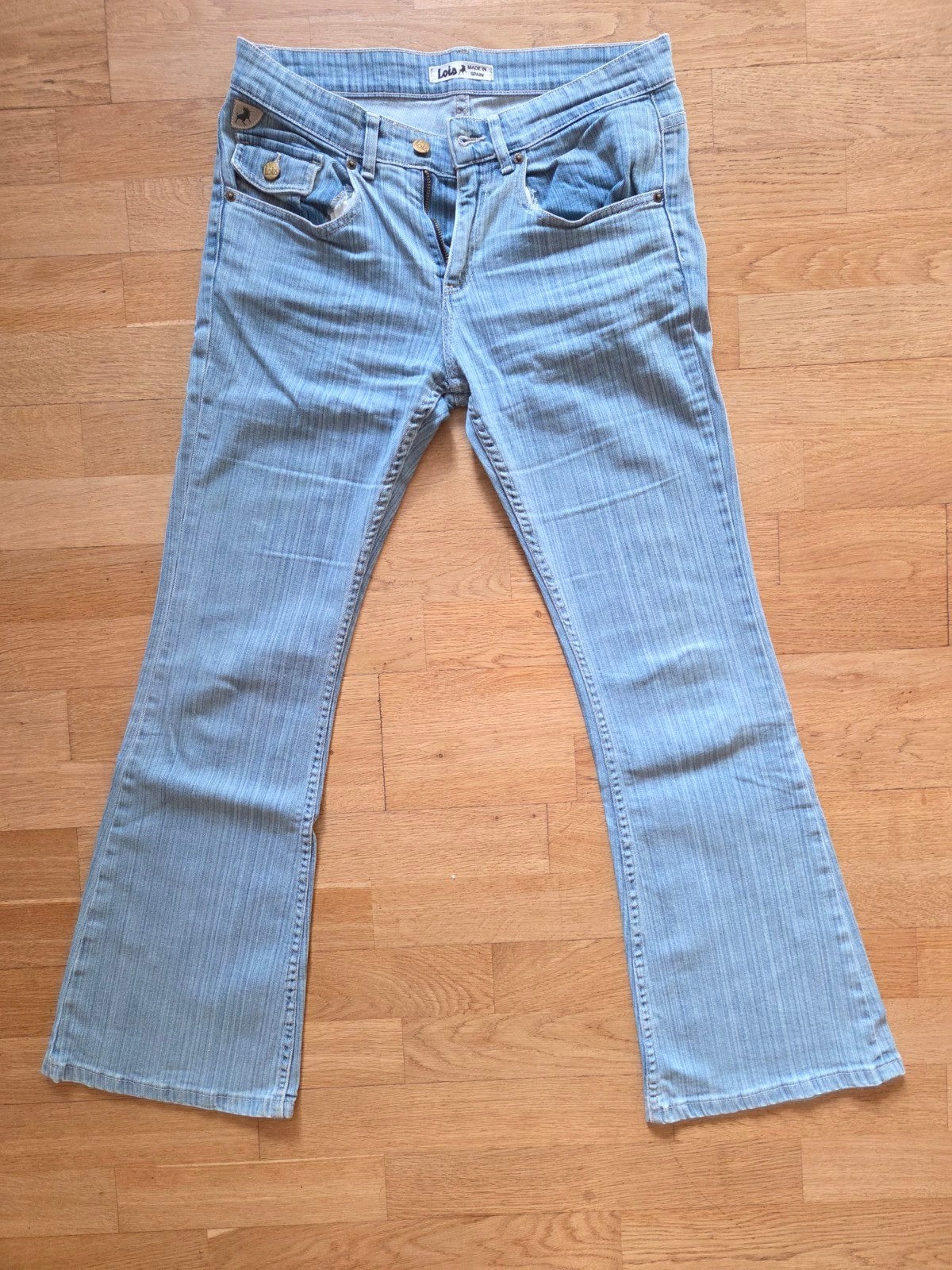 Lois bootcut jeans maat 30/32, Ophalen of Verzenden, Gedragen, Blauw, W30 - W32 (confectie 38/40)