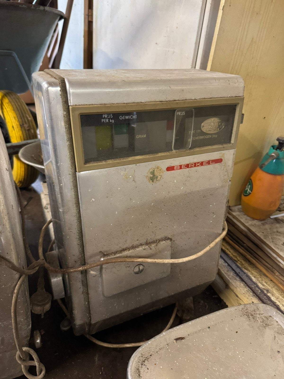 Vintage Berkel weegschaal - Type 171, Ophalen